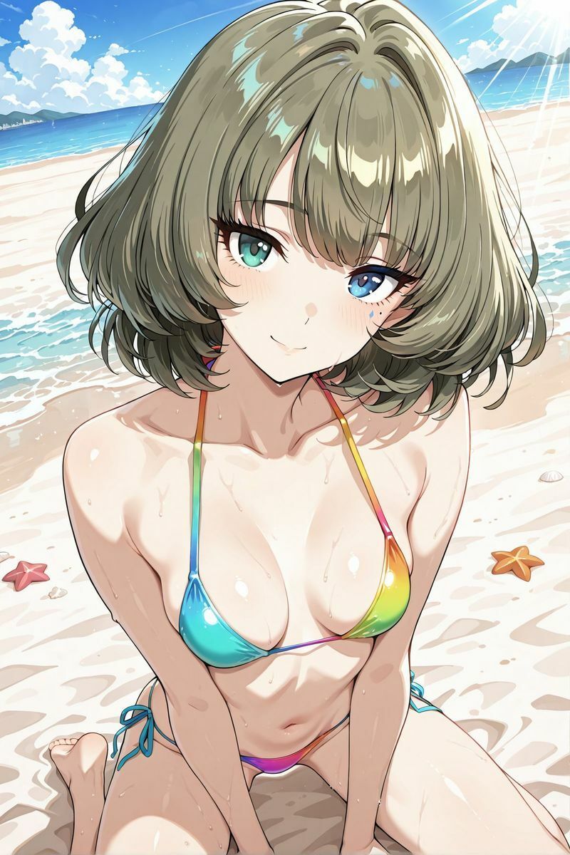 アイドル○スター 水着に着替えらた8 サンプル9ページ目