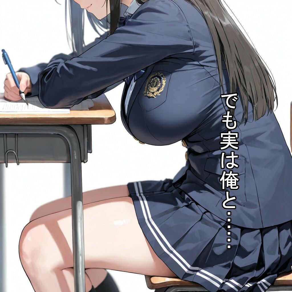 【制服】高嶺の花と過ごすナイショの時間 サンプル2ページ目