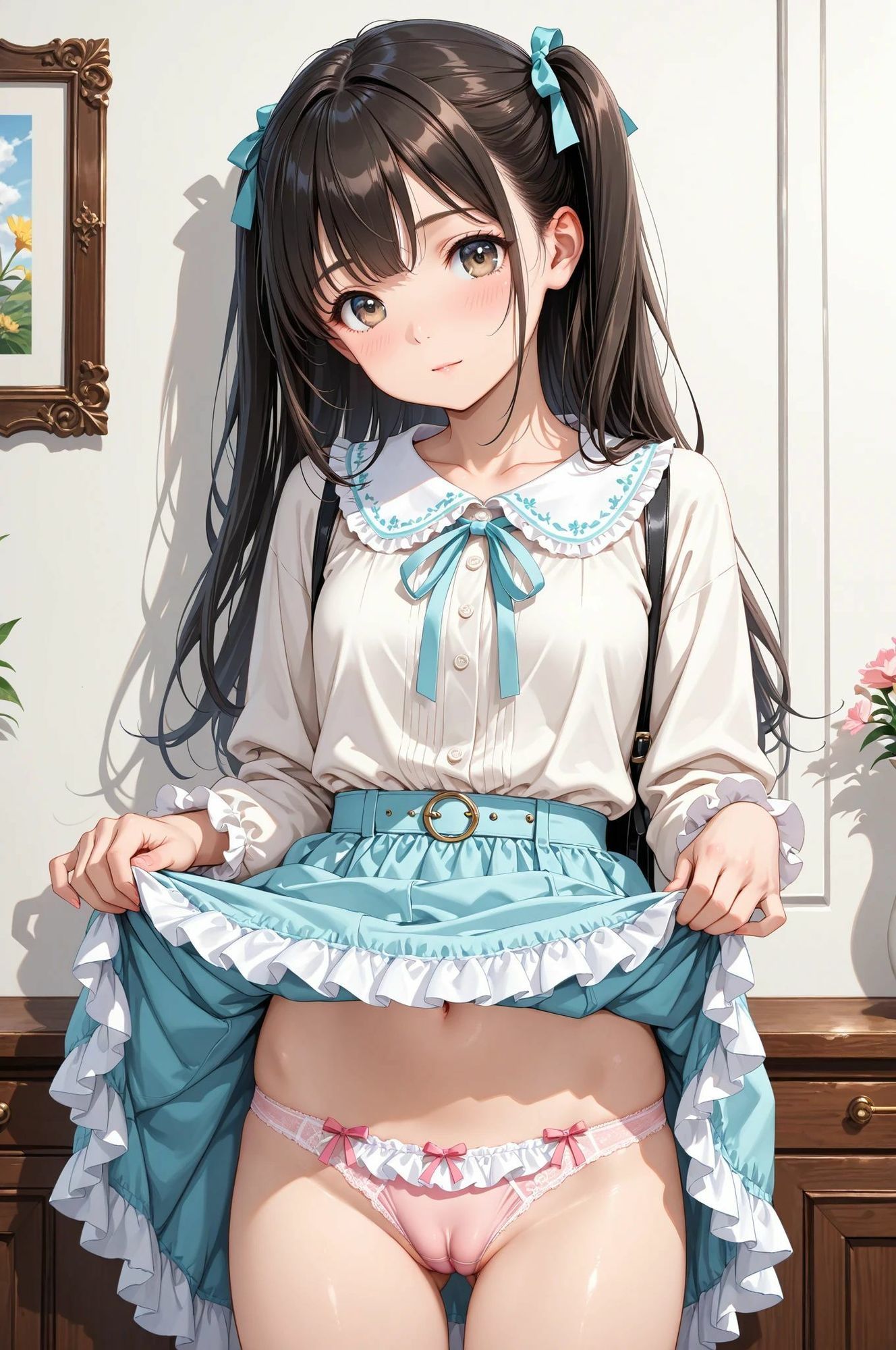PANTY FETISH 自ら捲ってパンティ全部見せ（はーと） サンプル7ページ目