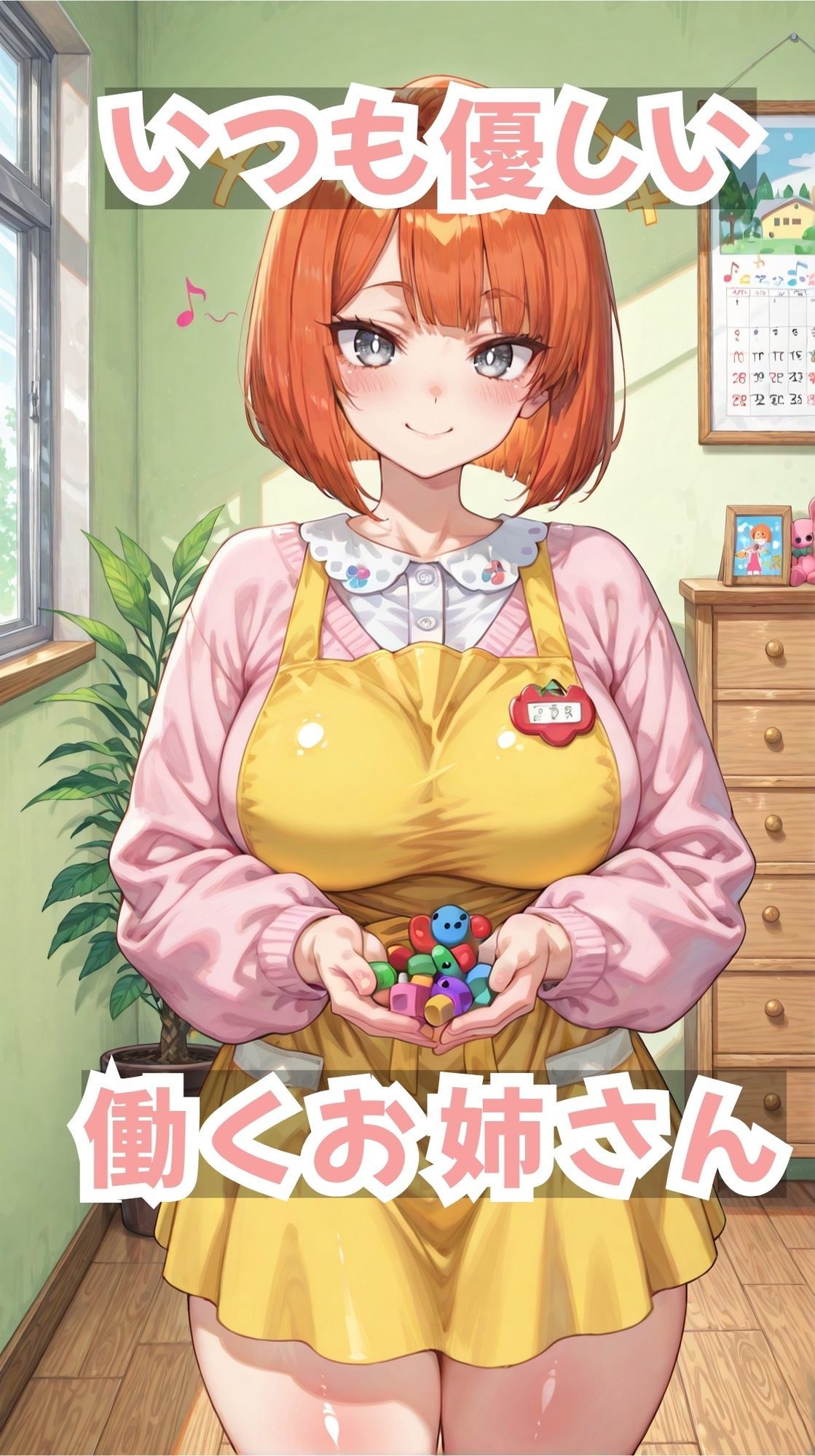 働くお姉さんは仕事が終わったら・・・ サンプル1ページ目