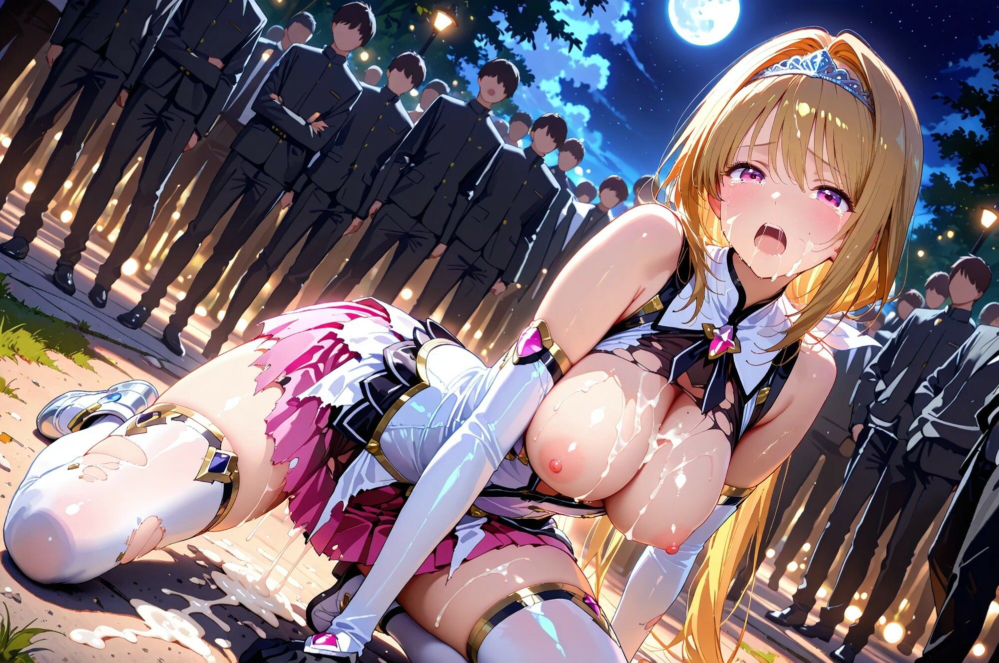 敗北魔法少女は種付けおじさんにお持ち帰りされました  vol.2  ルミナス・ヴァルセリア編 サンプル2ページ目