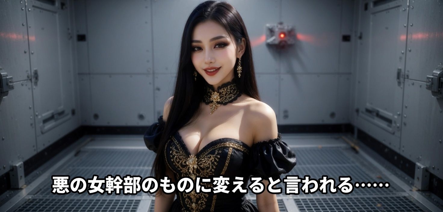洗脳マシンでヒロインが悪の女幹部のものへと変わる話 サンプル3ページ目