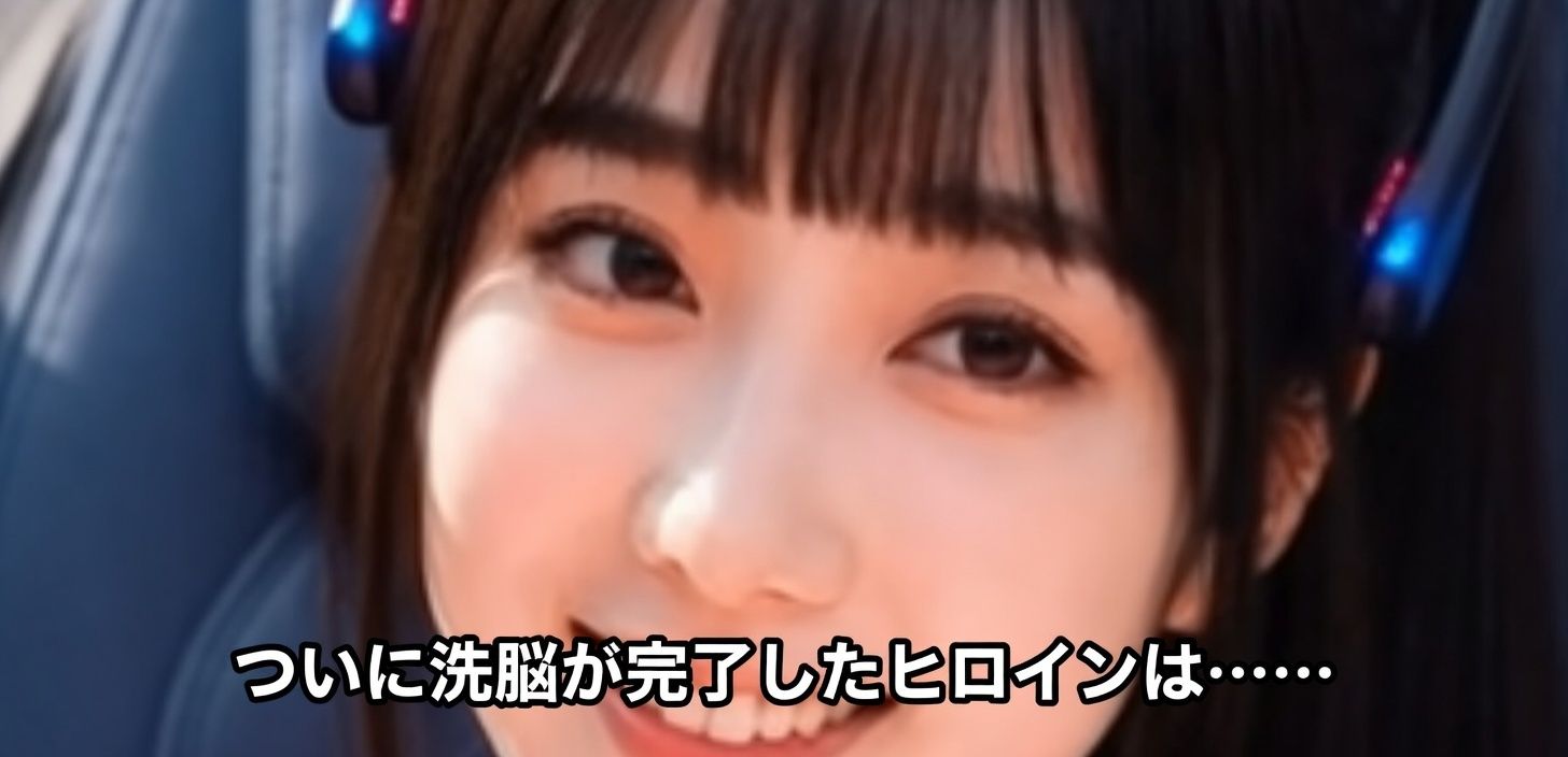洗脳マシンでヒロインが悪の女幹部のものへと変わる話 サンプル5ページ目