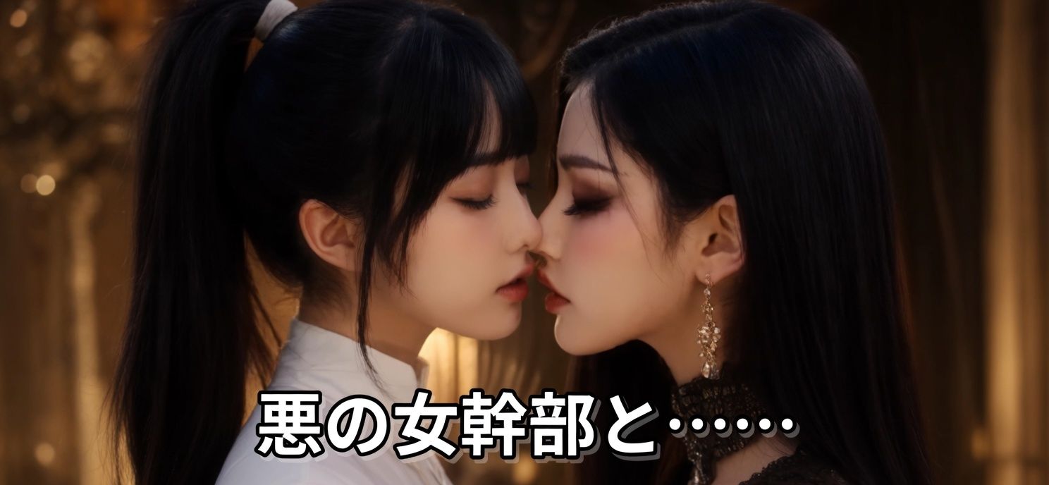 洗脳マシンでヒロインが悪の女幹部のものへと変わる話 サンプル6ページ目