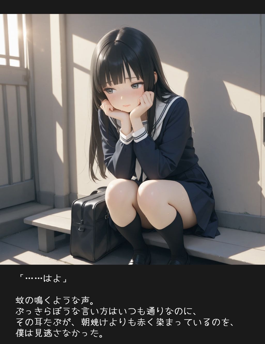 灯里町の途中〜凪砂編:第1話「嘘つき」 サンプル5ページ目