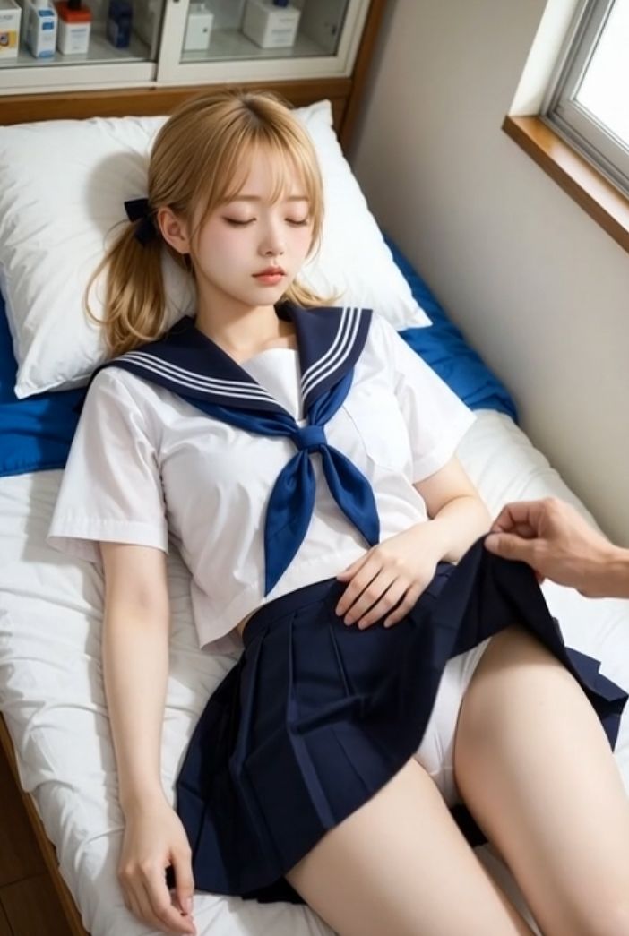 制服動画 vol.1 保健室スカートめくり編 サンプル2ページ目