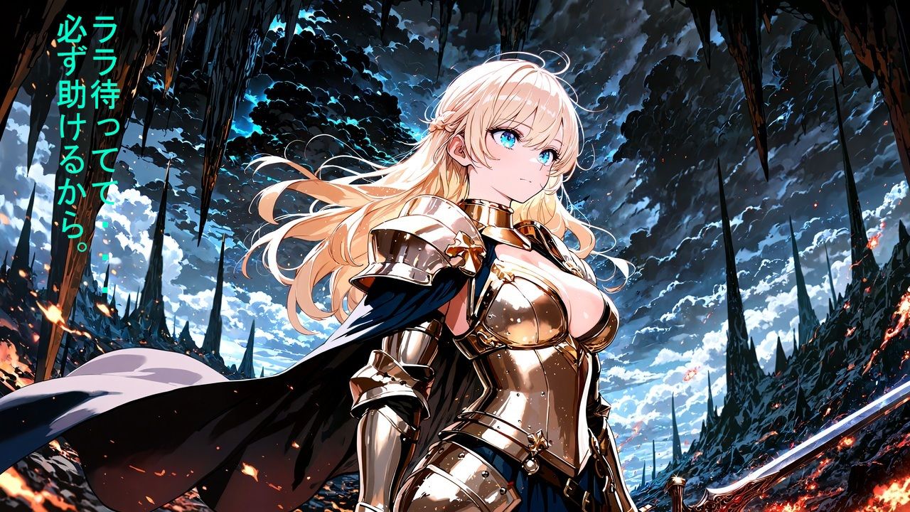 女騎士リリス 1 -ゴブリンの凌●- サンプル1ページ目