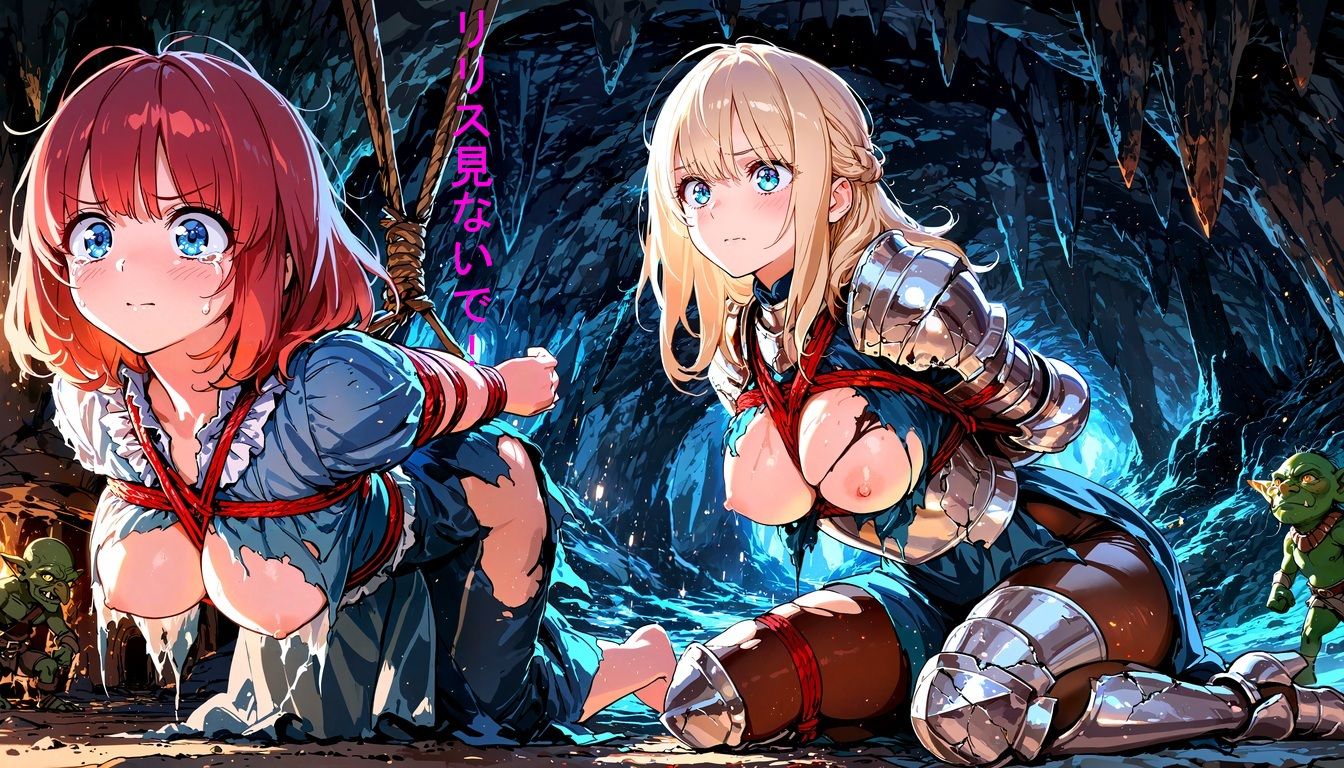 女騎士リリス 1 -ゴブリンの凌●- サンプル5ページ目
