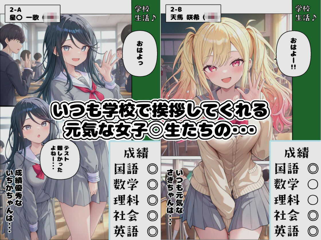 エロステのセカイ 〜女子○生のエロステータスっていいよね〜 サンプル1ページ目