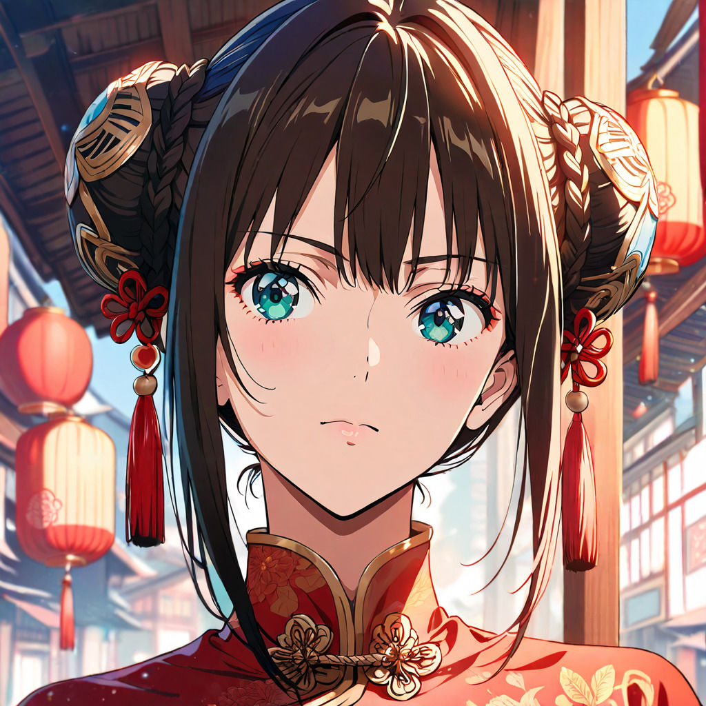 花灯りの中華娘たち サンプル1ページ目