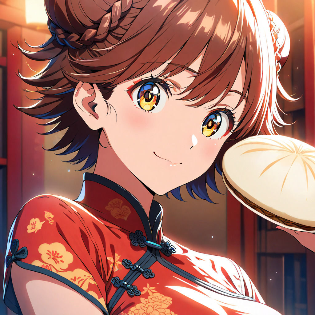 花灯りの中華娘たち サンプル2ページ目