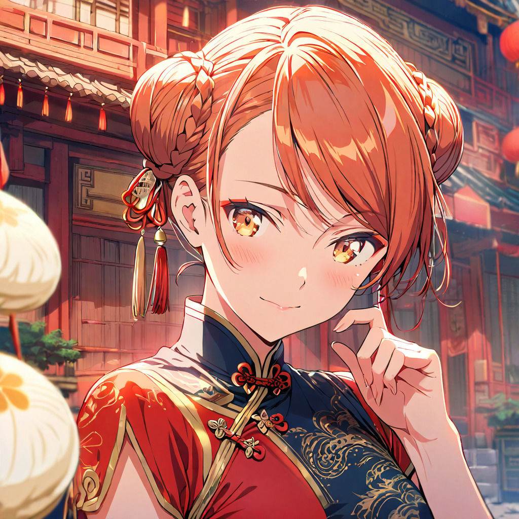 花灯りの中華娘たち サンプル4ページ目