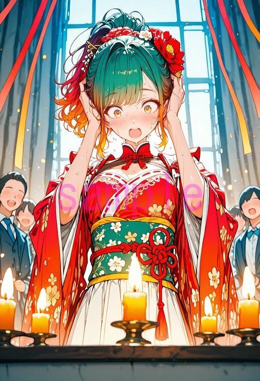 女の子がナニかを見つめている画像集 サンプル9ページ目