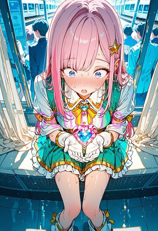 女の子がナニかを見つめている画像集 サンプル10ページ目