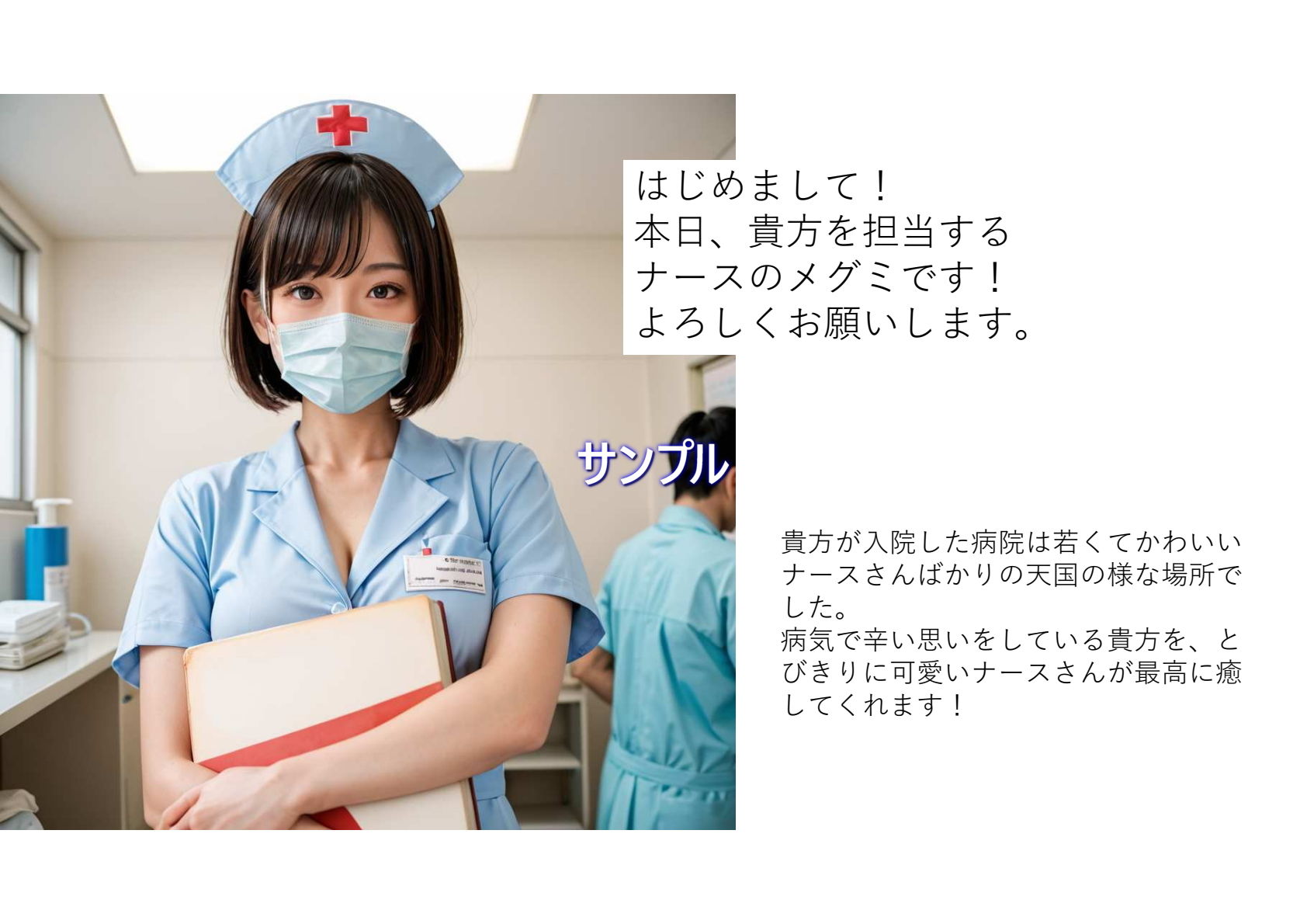 いやされたい貴方の為のAI彼女【ナース編】 サンプル6ページ目
