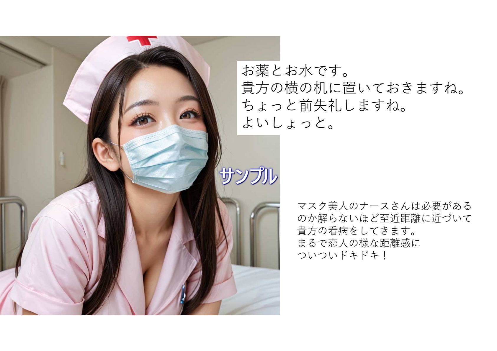 いやされたい貴方の為のAI彼女【ナース編】 サンプル7ページ目