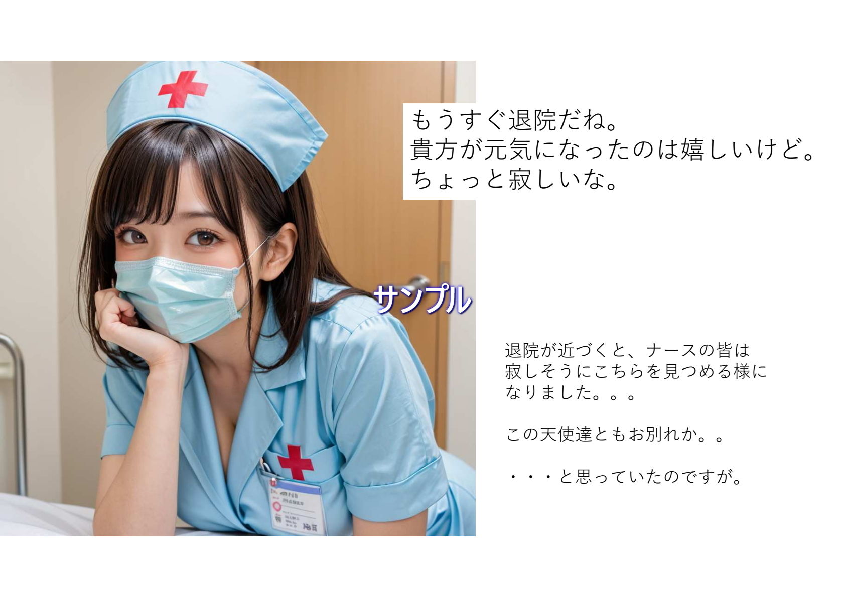 いやされたい貴方の為のAI彼女【ナース編】 サンプル10ページ目