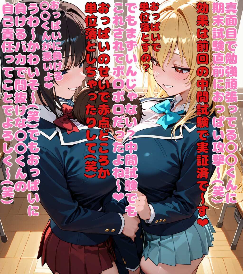 【5作品分】おっぱいサンドイッチ詰め合わせまとめ1 サンプル1ページ目