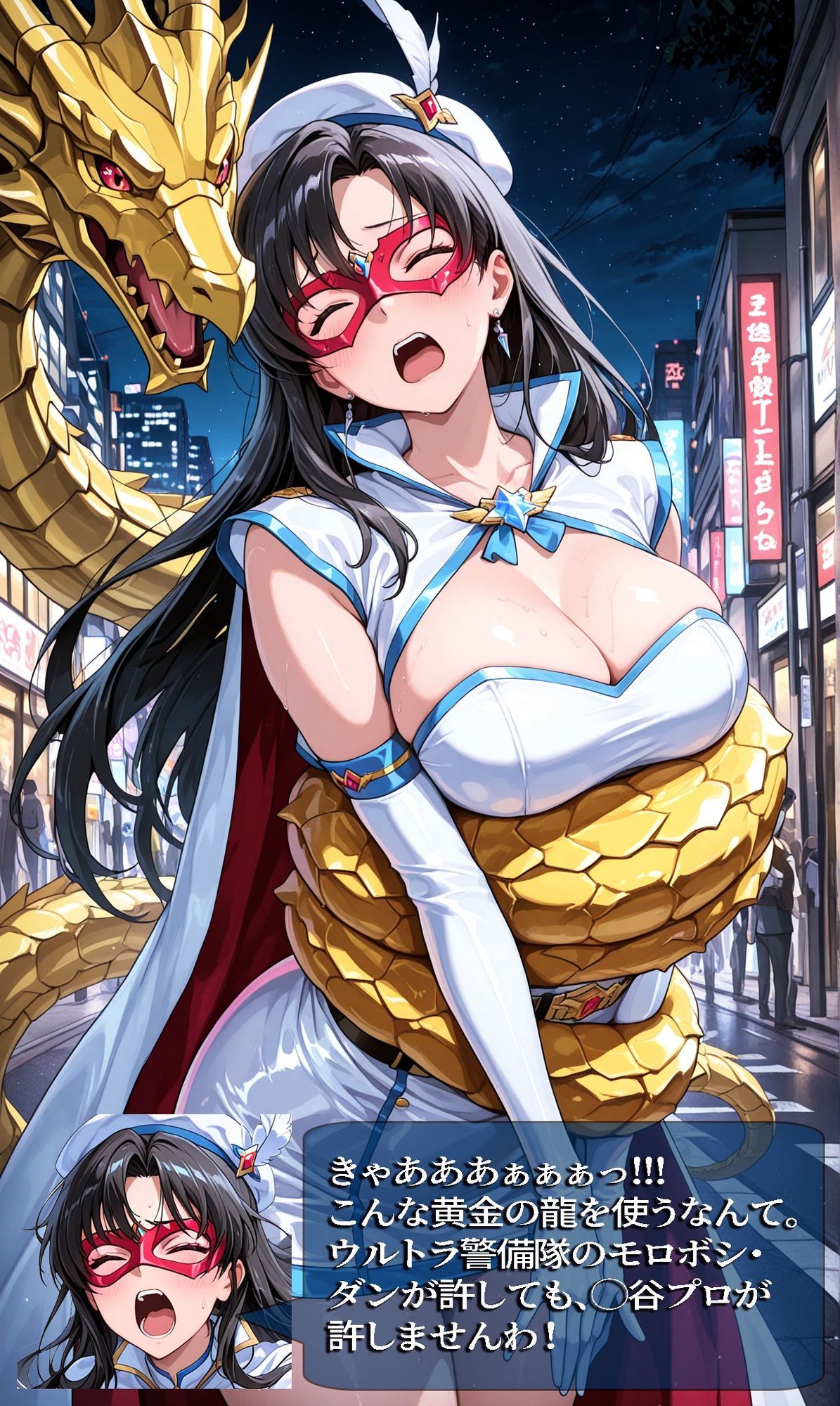 魔法美少女戦士フォン◯ーヌが負けちゃうやつ 01〜03 サンプル5ページ目