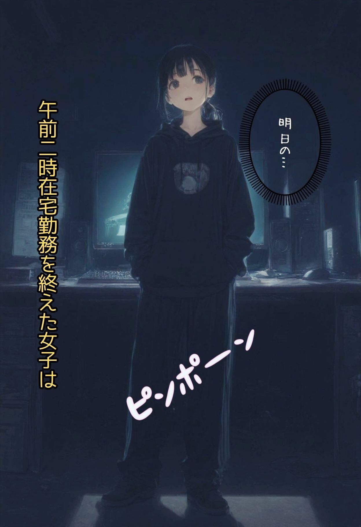 深夜の在宅ワーク サンプル1ページ目