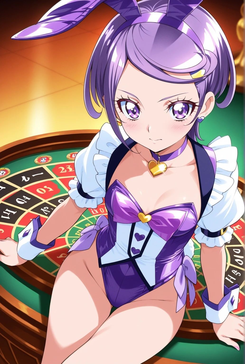 虹かけ誌  プリキュア  イラスト集18   剣崎真琴    アイカツしちゃった サンプル7ページ目