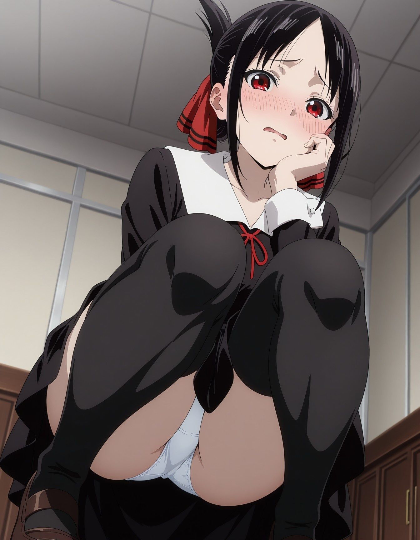 かぐやと、いっぱいエッチなじかん（アニメ塗り） サンプル3ページ目