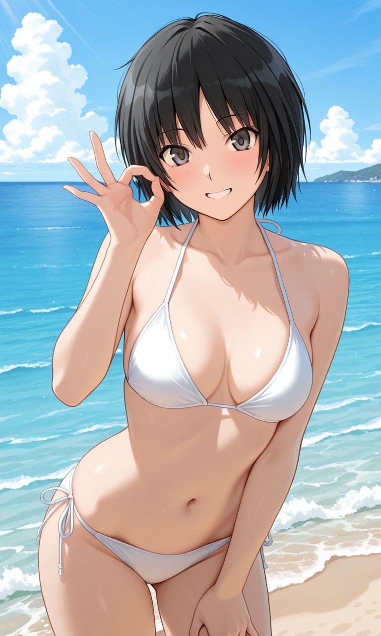 アマ○ミ×オナ○ー サンプル3ページ目