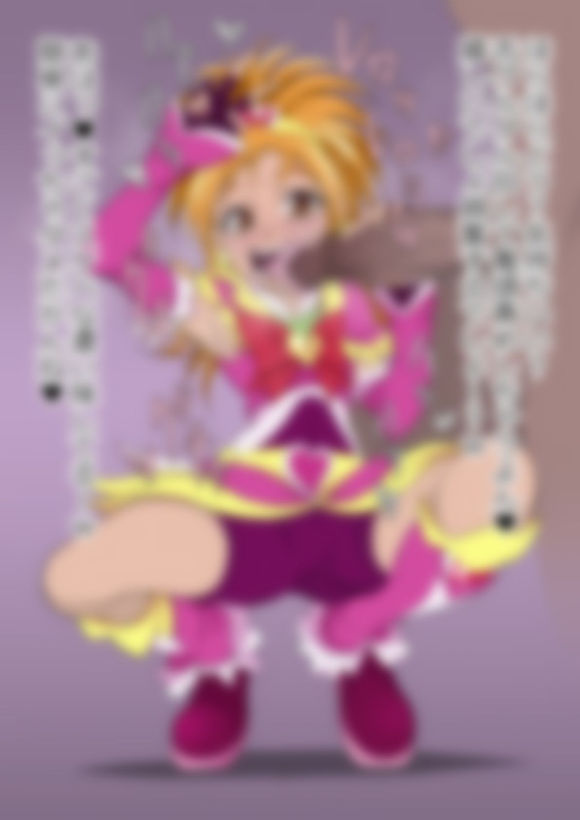 「ふたりはプリ〇ュアSplash☆Star」〇ュアブルーム サンプル2ページ目
