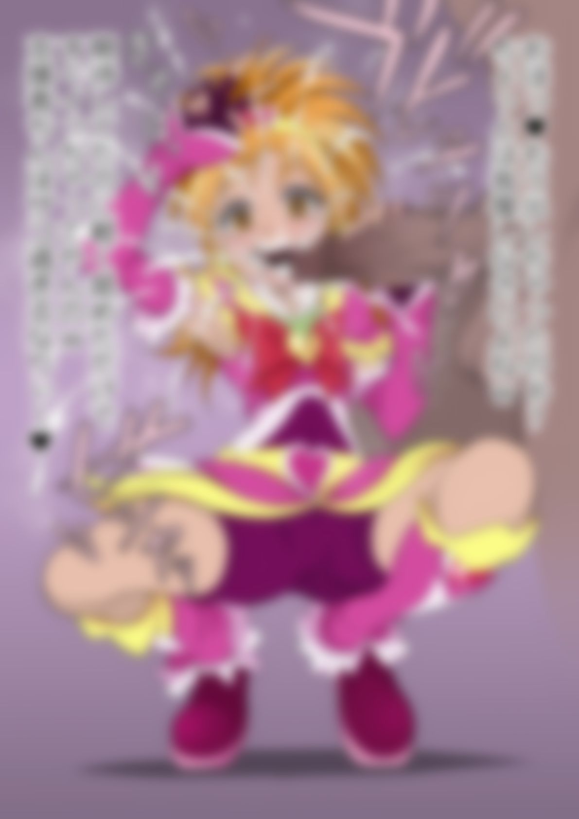 「ふたりはプリ〇ュアSplash☆Star」〇ュアブルーム サンプル3ページ目