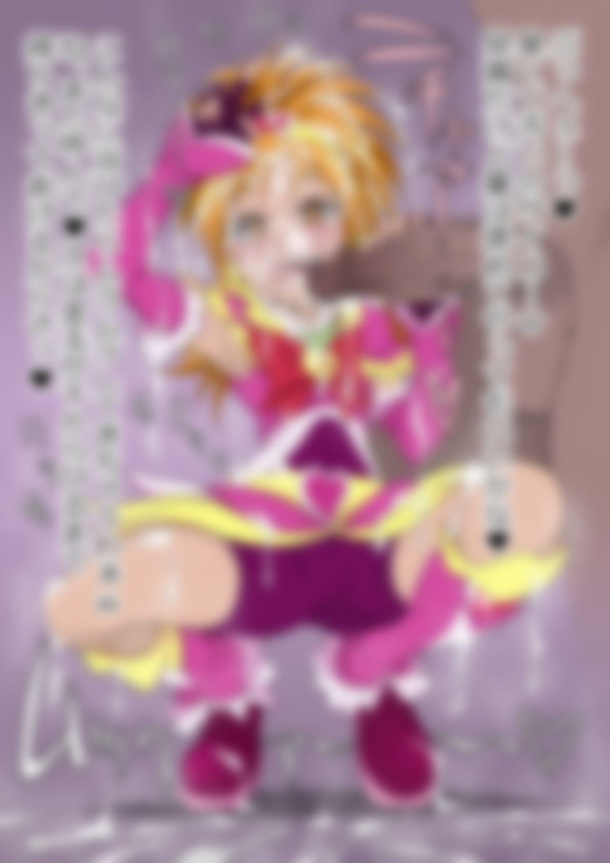 「ふたりはプリ〇ュアSplash☆Star」〇ュアブルーム サンプル4ページ目
