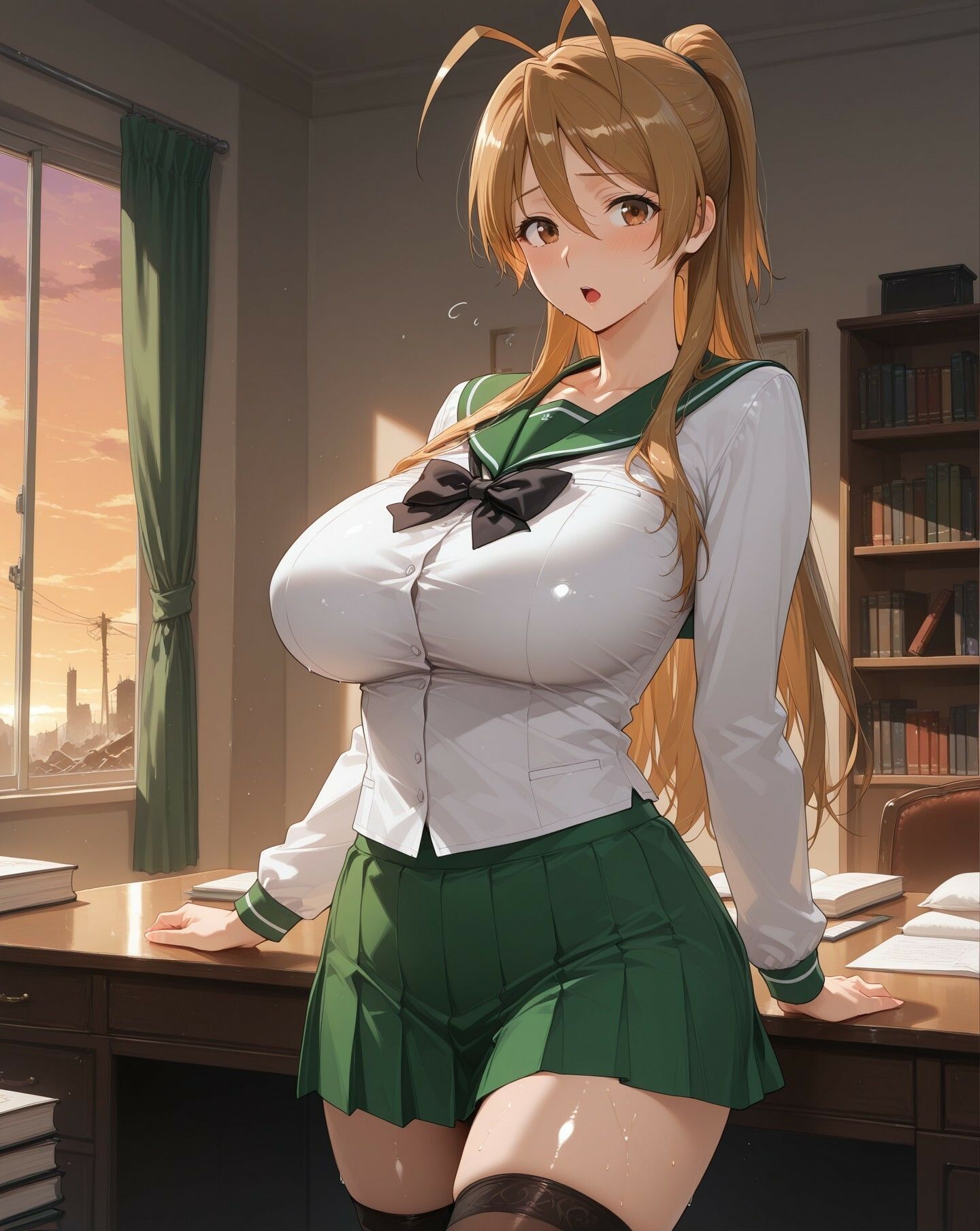 宮◯麗〜巨乳JKの黙示録凌●劇場 サンプル3ページ目
