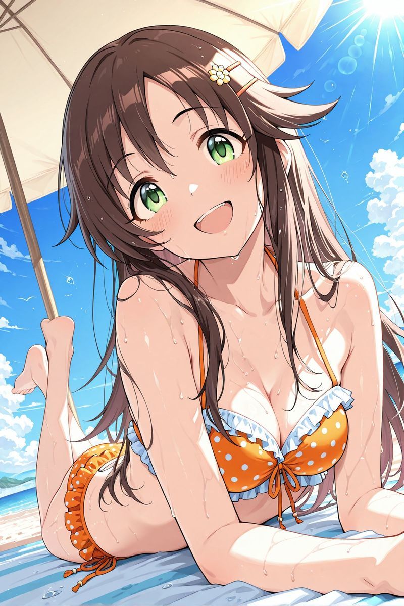 アイドル○スター  水着に着替えたら9 サンプル5ページ目