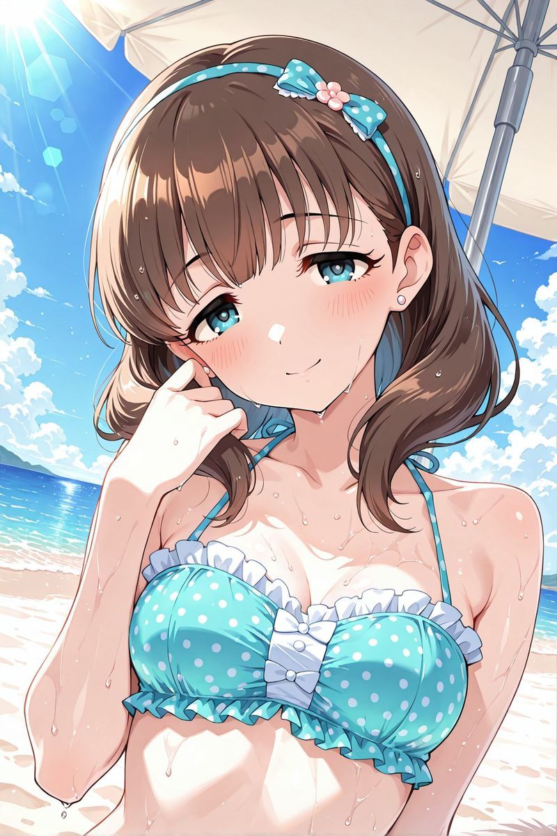 アイドル○スター  水着に着替えたら9 サンプル7ページ目