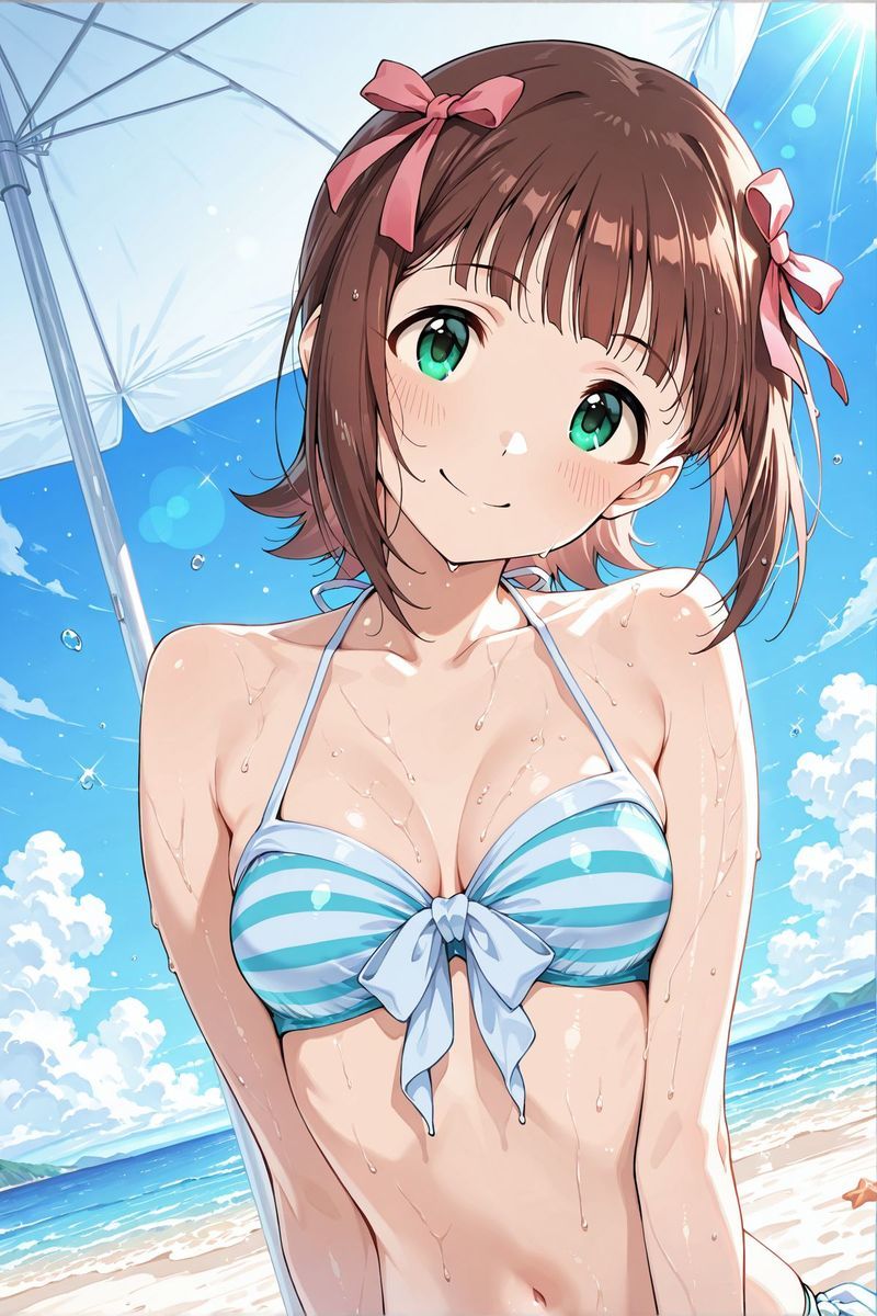 アイドル○スター  水着に着替えたら10 サンプル1ページ目