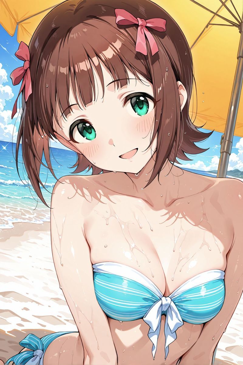 アイドル○スター  水着に着替えたら10 サンプル2ページ目