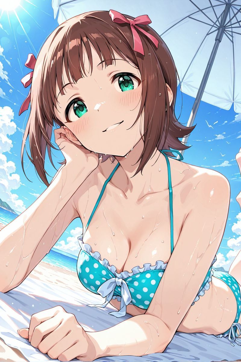 アイドル○スター  水着に着替えたら10 サンプル3ページ目