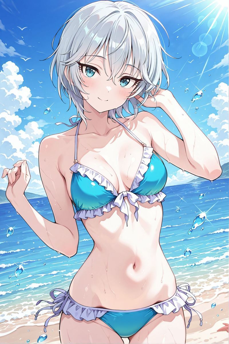 アイドル○スター  水着に着替えたら10 サンプル5ページ目