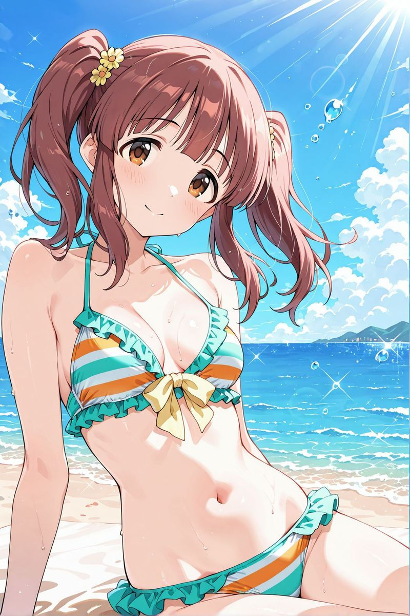 アイドル○スター  水着に着替えたら10 サンプル9ページ目