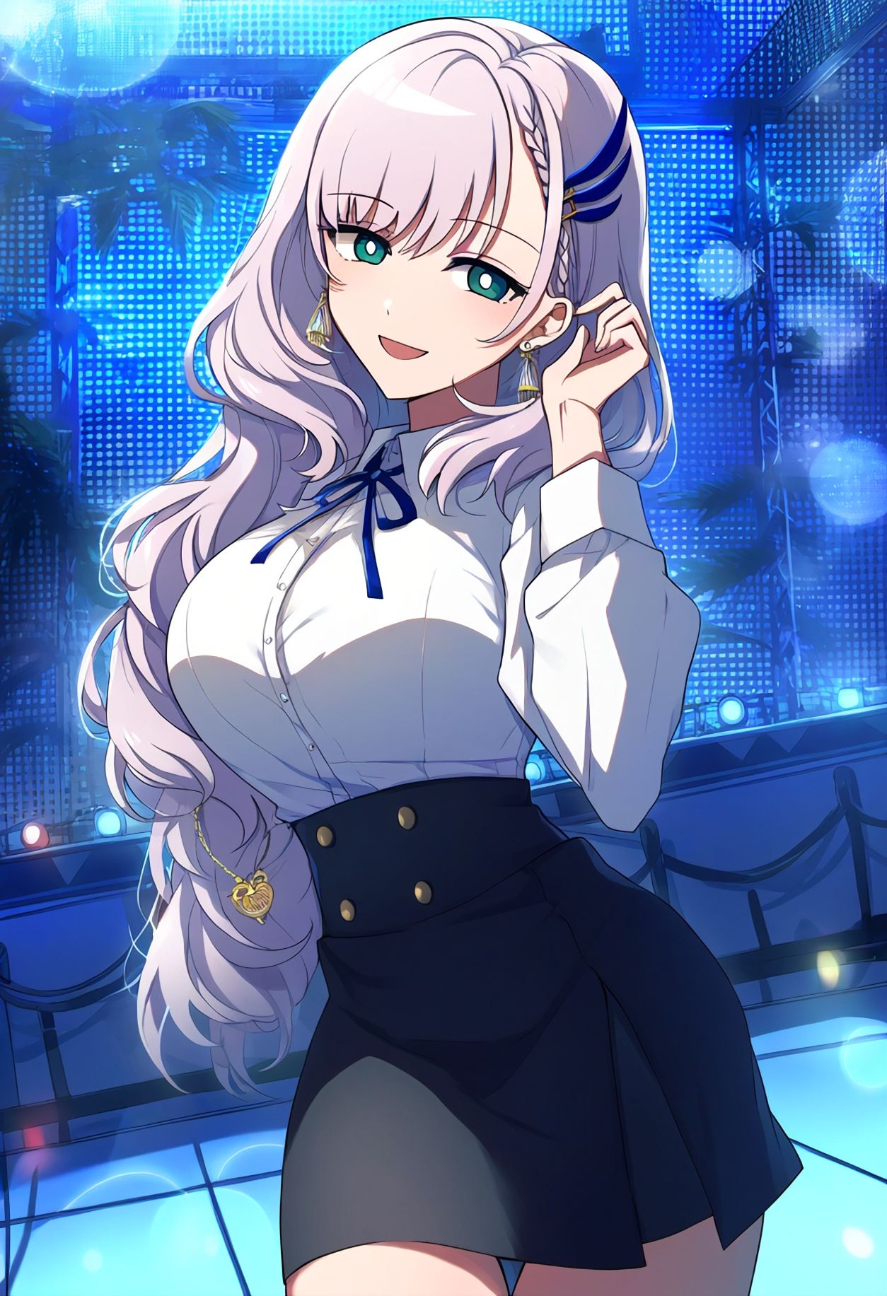 【買い切り版】バーチャル衣装故障で羞恥レイネ（English translation included） サンプル1ページ目
