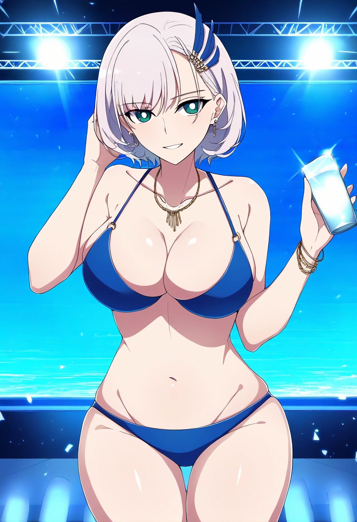 【買い切り版】バーチャル衣装故障で羞恥レイネ（English translation included） サンプル3ページ目
