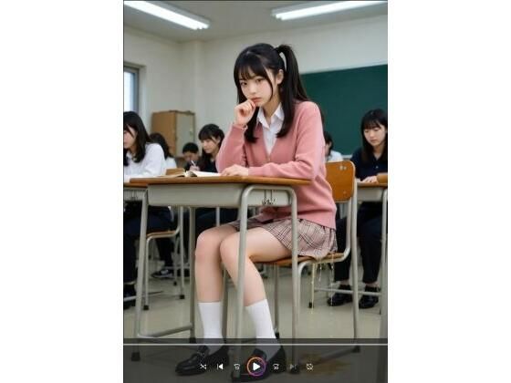 【AI動画】ありさのおもらし