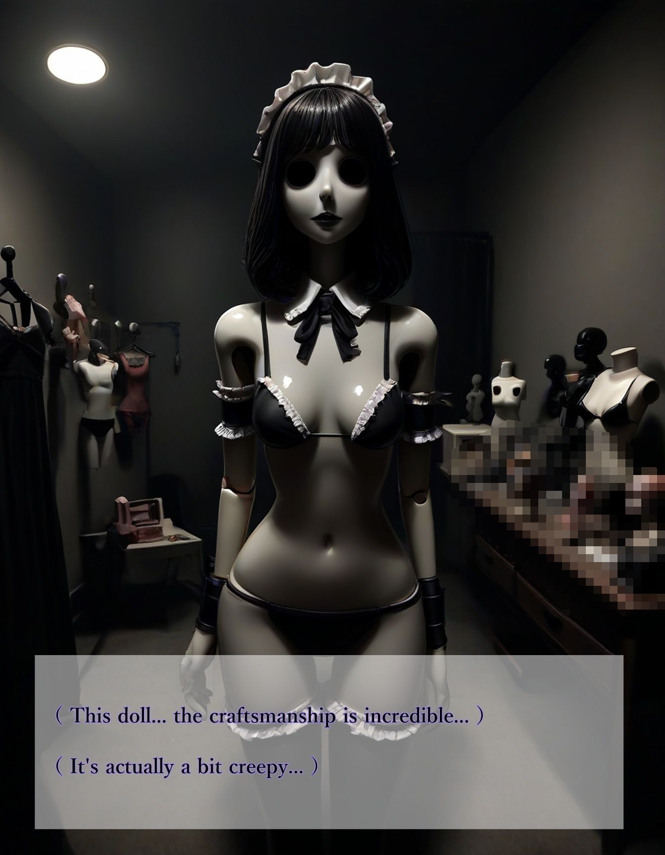 【R18】人形の館【CG集】English version サンプル1ページ目