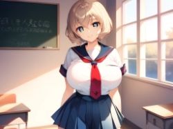 キャビンアテンダントとナースとセーラー服 サンプル7ページ目