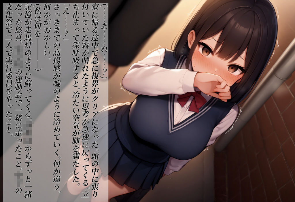 生徒会の副委員長が催●NTRで靴フェチとオナニー中毒にされるまで サンプル10ページ目