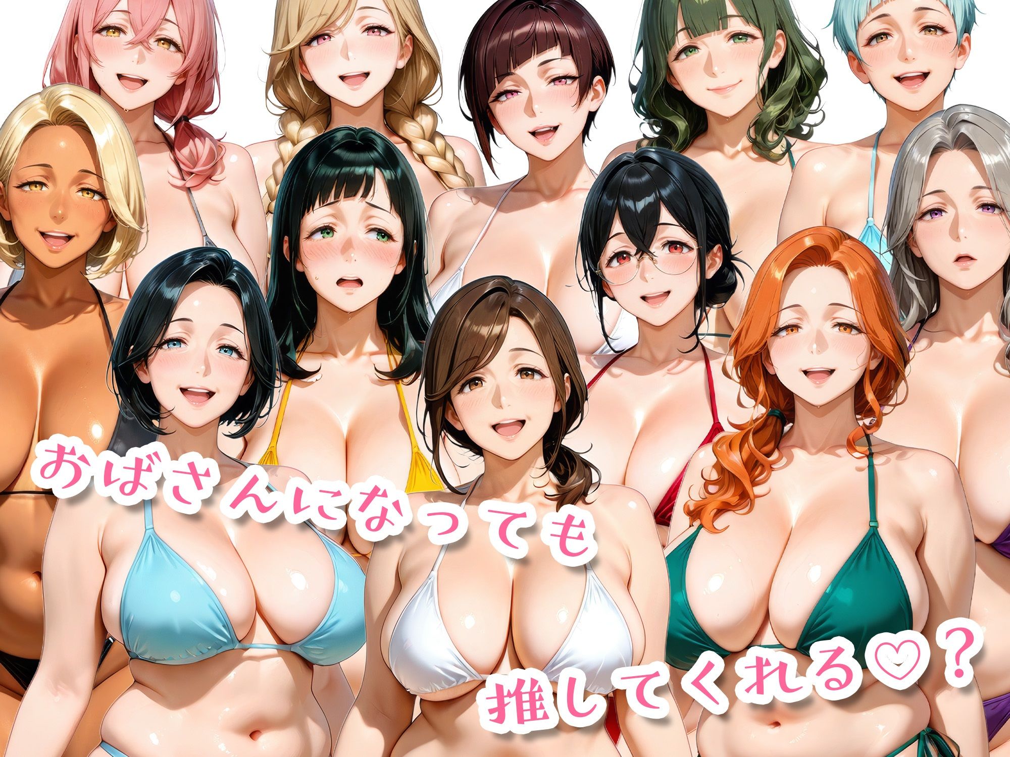 12人の熟女グラドル、最初で最後のAVデビュー！ サンプル10ページ目