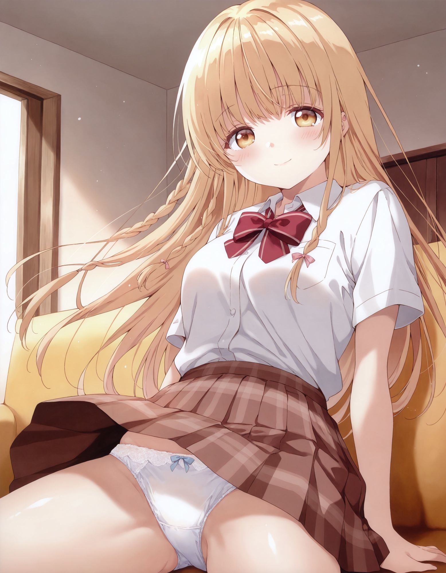 椎〇真昼のパンチラ サンプル1ページ目