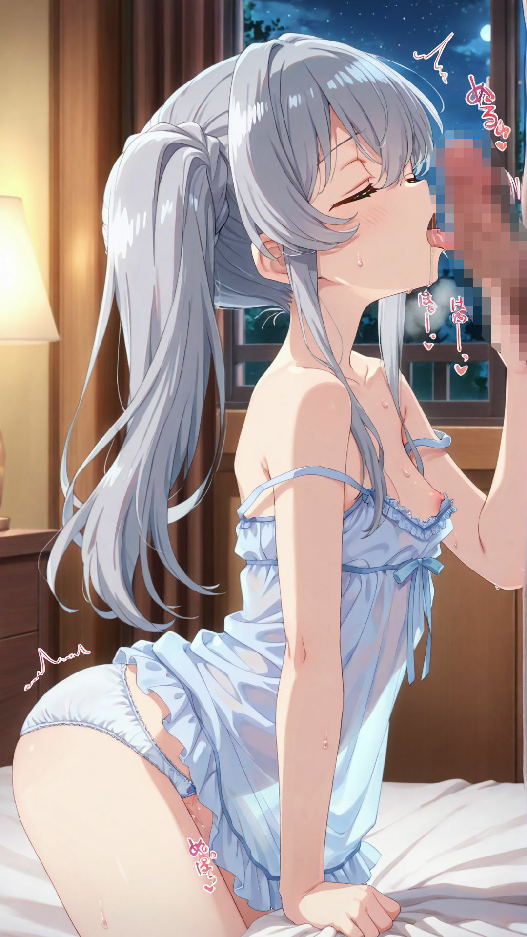 欲求不満少女たちのエッチな営み サンプル1ページ目