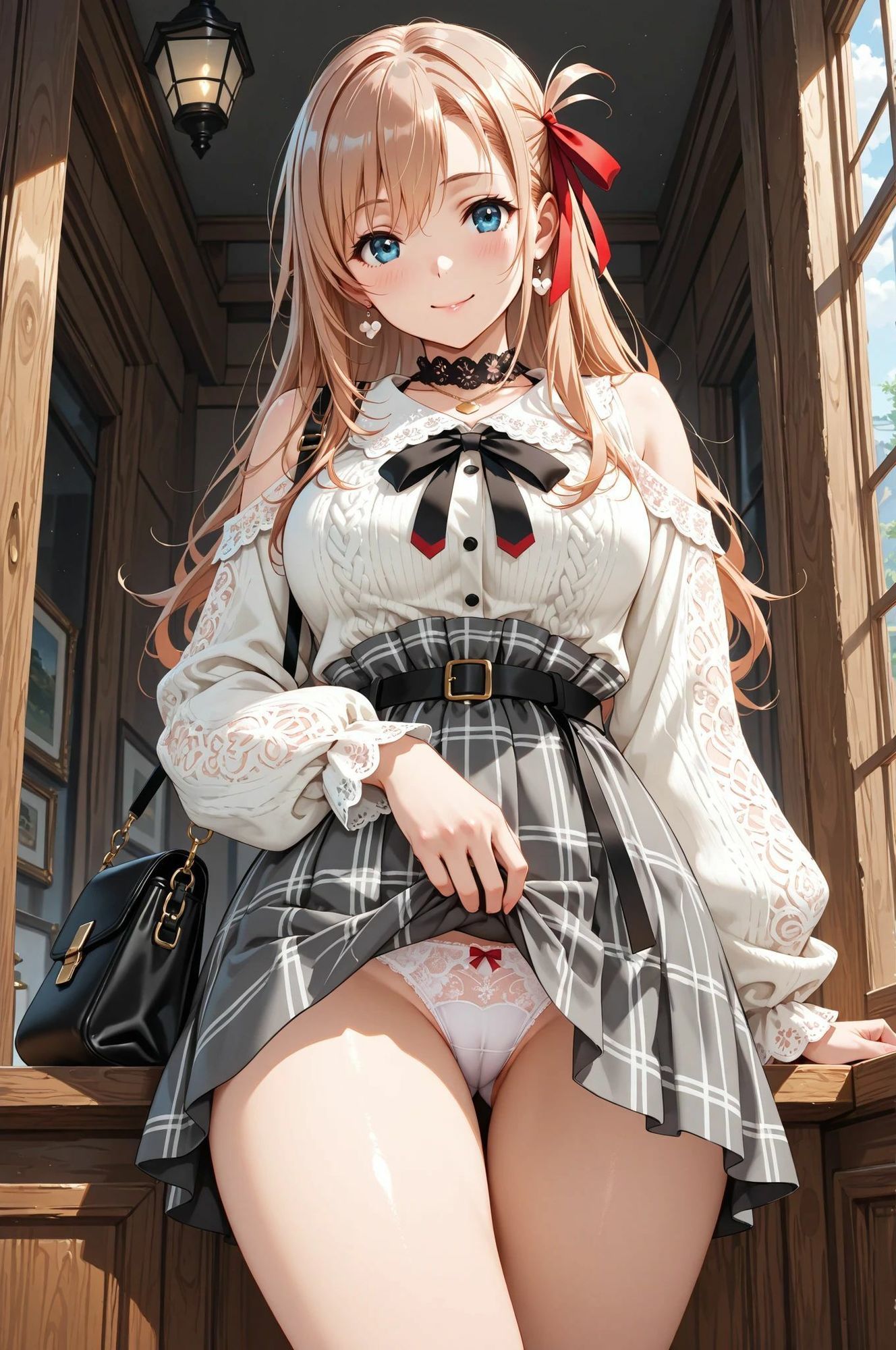 PANTY FETISH 見せたがり彼女のパンモロ・コレクション サンプル4ページ目