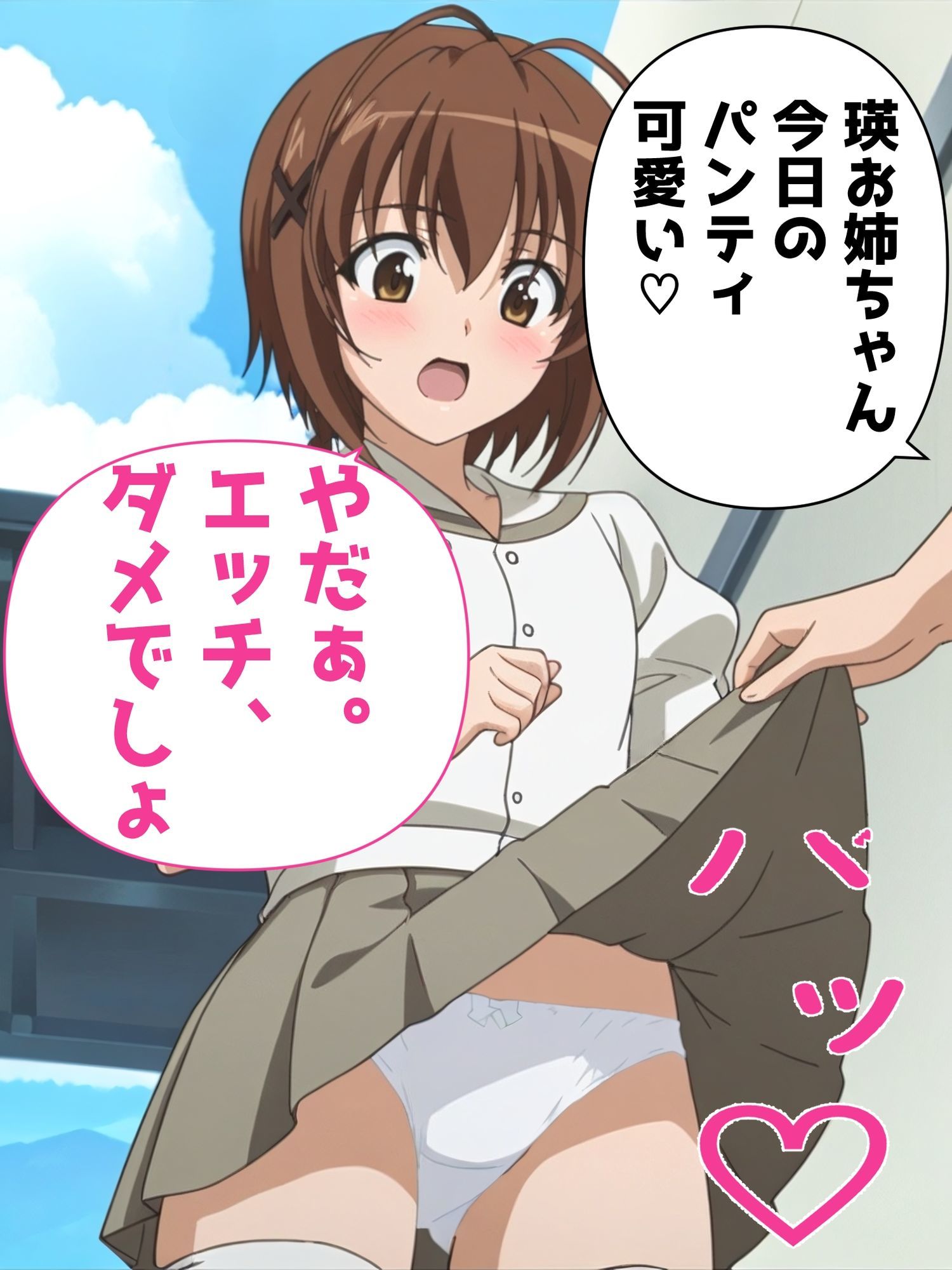5キャラミックスパンチラCG集4（全100枚＋簡易アニメ5本） サンプル5ページ目