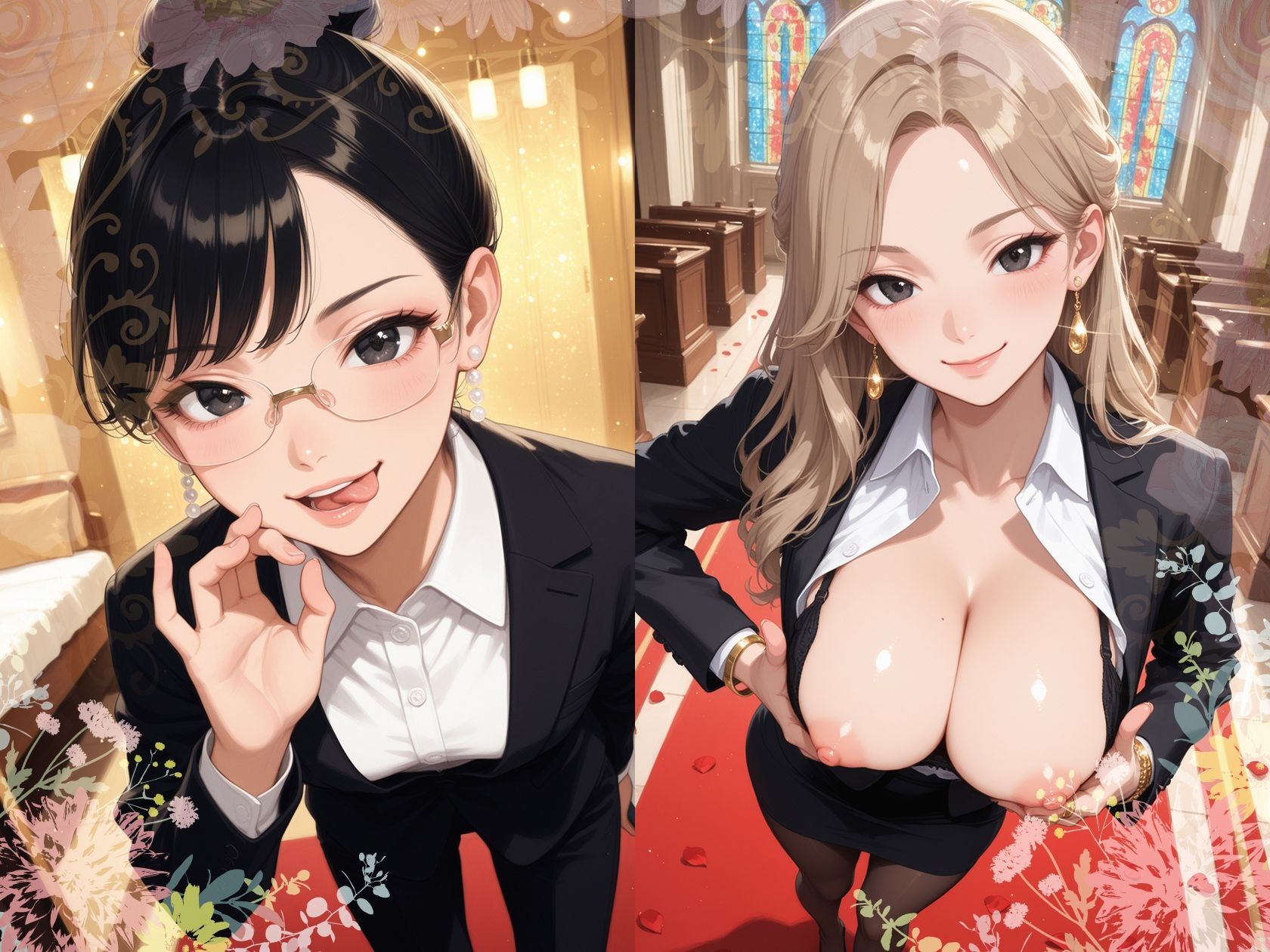 ウェディング  サキュバス サンプル3ページ目